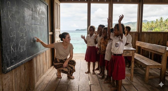 Menjadi Guru Relawan di Daerah 3T (Tertinggal, Terdepan, Terluar)