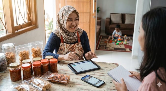 Digitalisasi UMKM Ibu Rumah Tangga